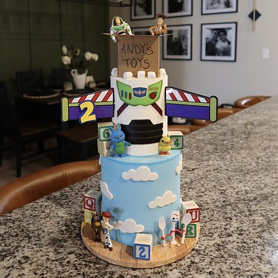 Mini Tiered Cake: 4 in + 6 in (Round Shaped)