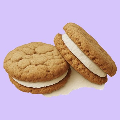 September Oatmeal Cream Pie - Pumpkin 