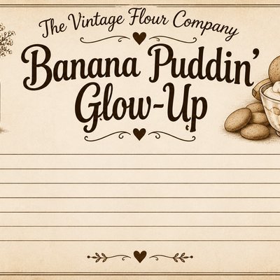 Banana Puddin’ Glow-Up