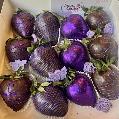 One Dozen (12) Chocolate Covered Strawberries