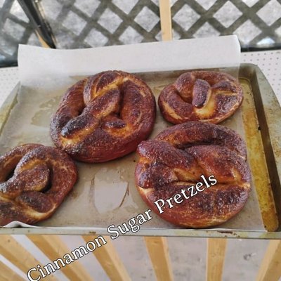 Cinnamon Sugar Pretzels 