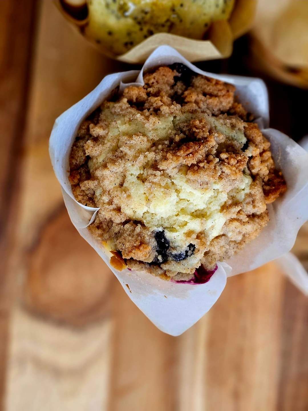 Blueberry Streusel Muffins
