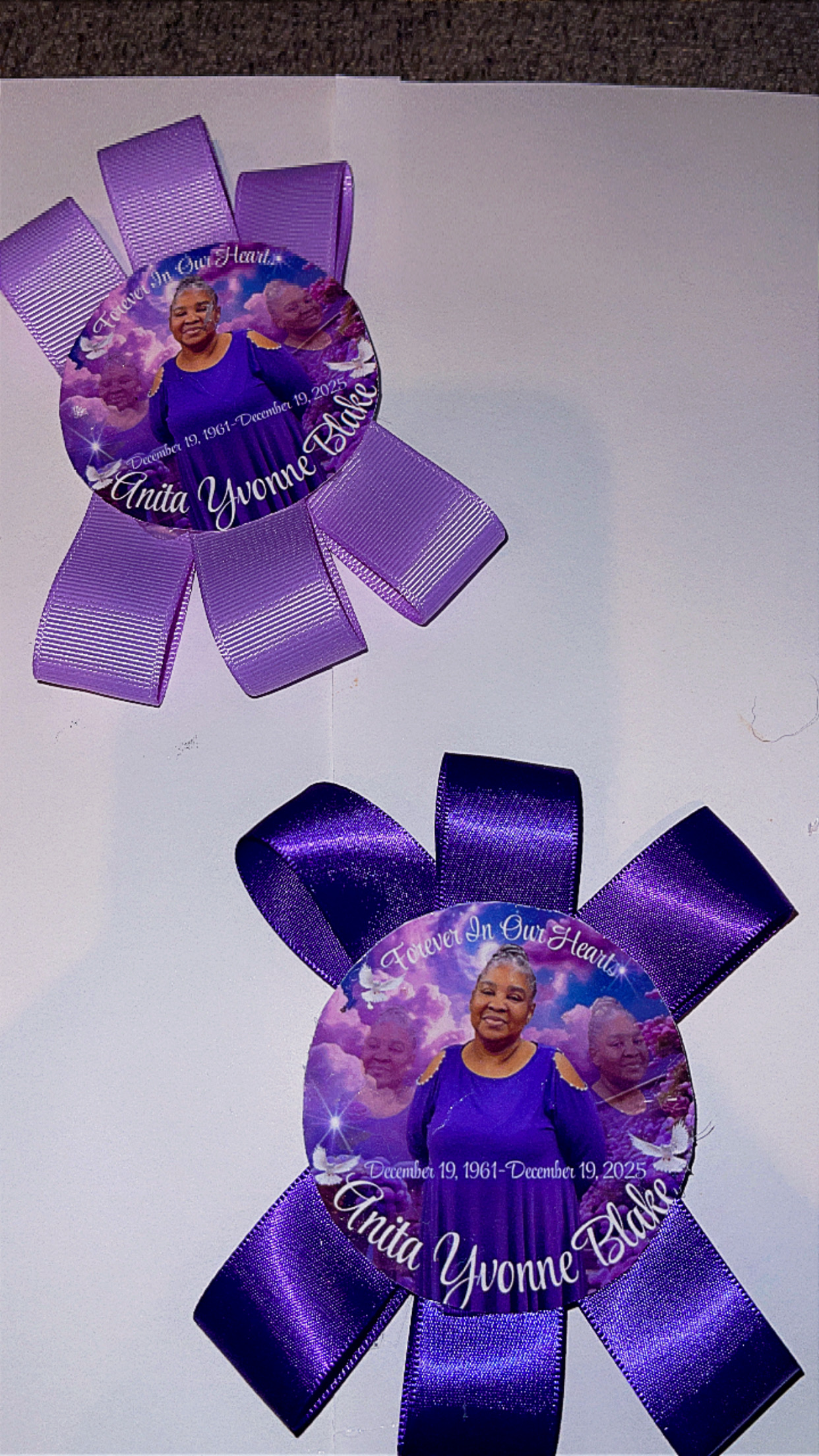 Memorial Pins 