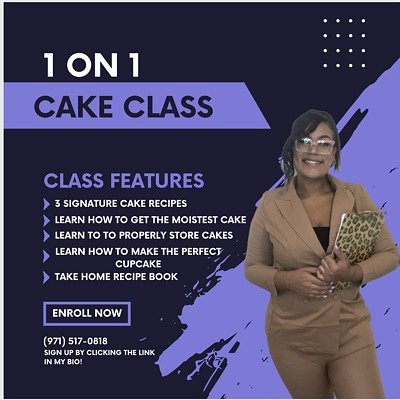 1 On 1 Cake Class 