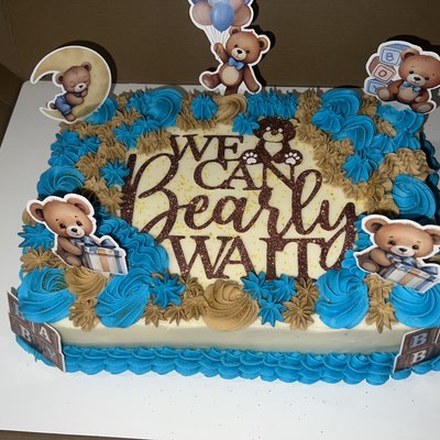 Quarter Custom Sheet Cake (9x13)