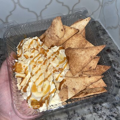 Banana Pudding Nachos