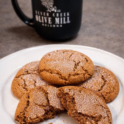 Chewy Molasses Cookies (12)