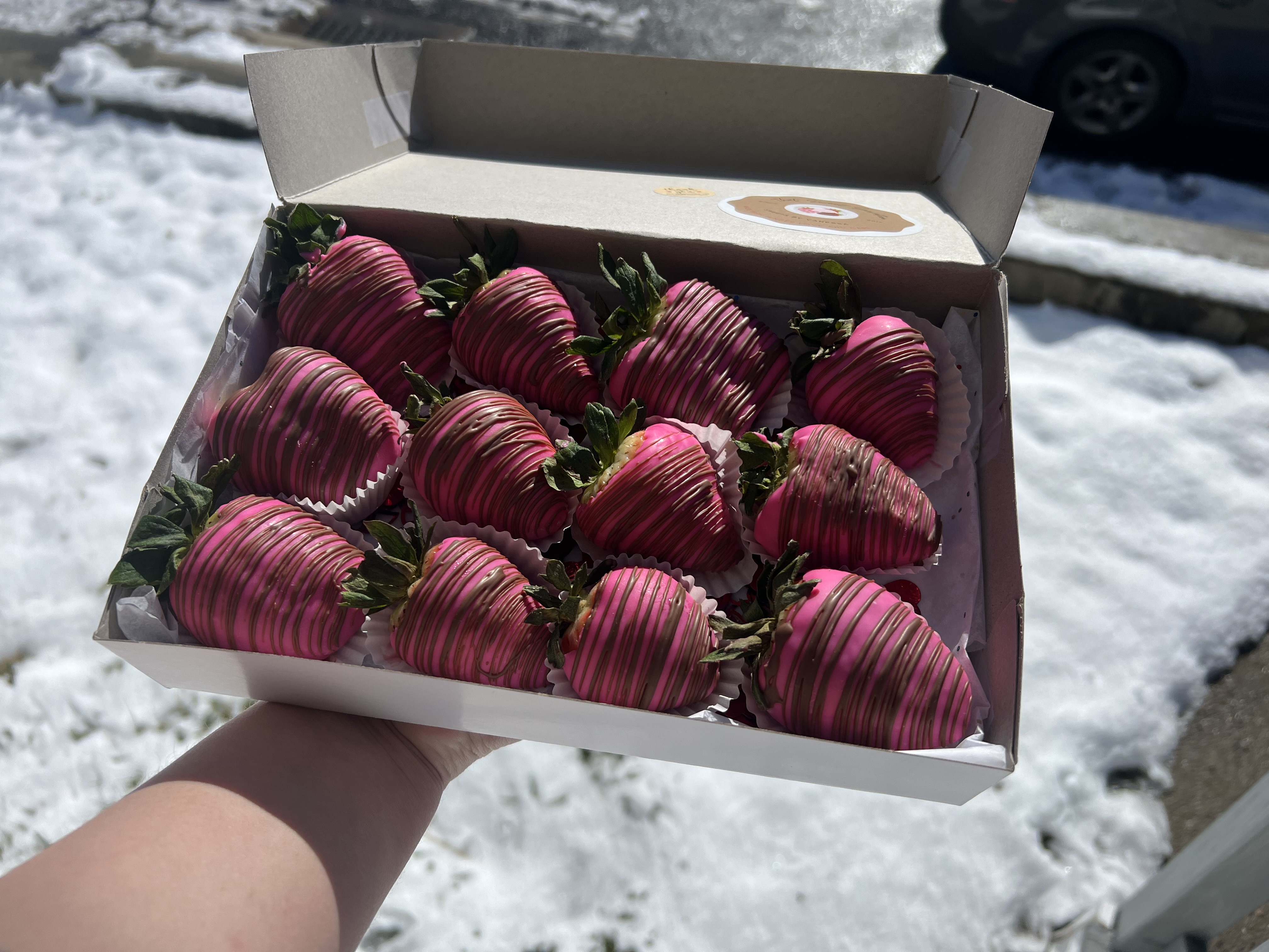 Custom Chocolate Covered Strawberries (only🍓)