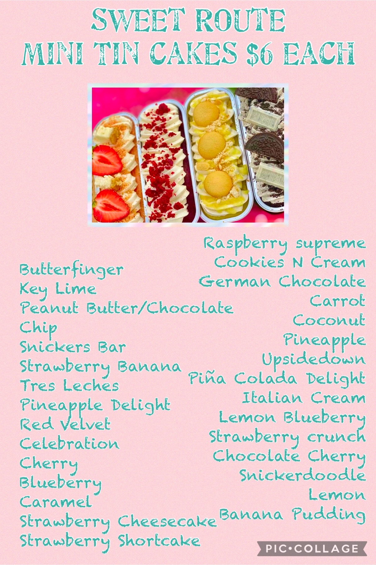 Sweet Route Mini Cakes