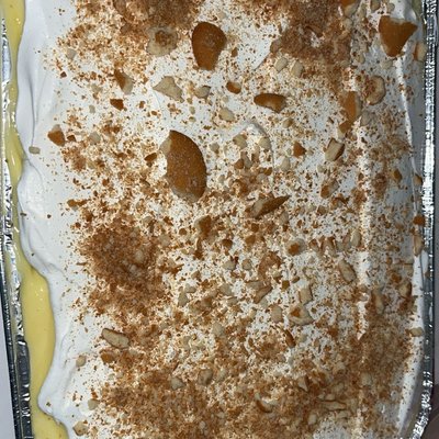Large Pan Banana Pudding 