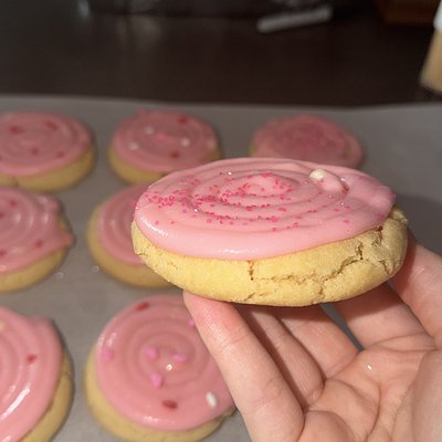 Sugar Cookies With Frosting Full Dozen 