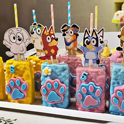 Dipped Rice Krispies 