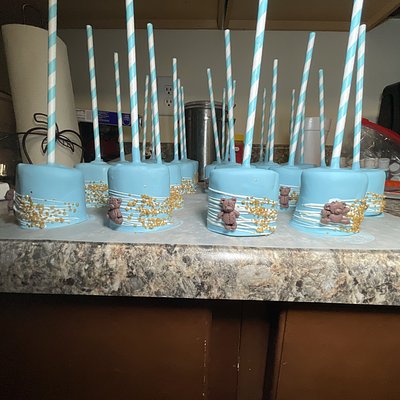 Chocoalate Covered Marshmallows 