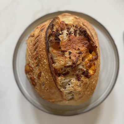 Bacon Cheddar Sourdough 