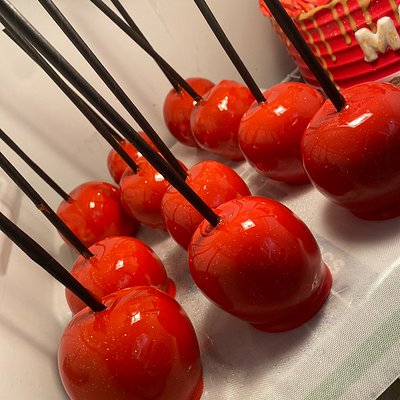 Dozen Candy Covered Apples