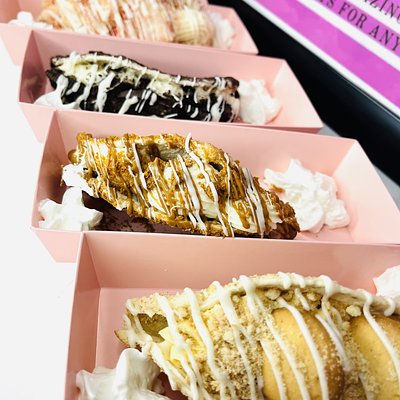 Cheesecake Stuffed Taco 