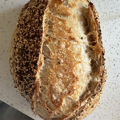 Everything But The Bagel Sourdough