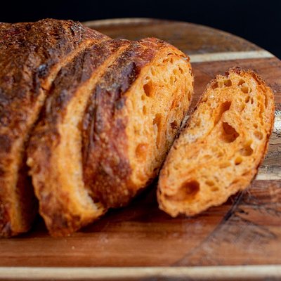 Ghost Pepper Asiago Sourdough