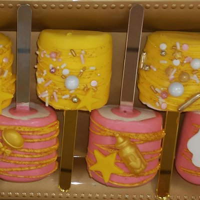 Custom Dipped Marshmallows / Pops