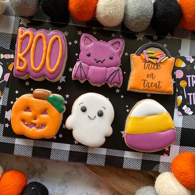 Spooky Mini Cookie Set 🎃👻🦇