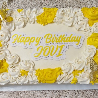 Full Sheet Cake 