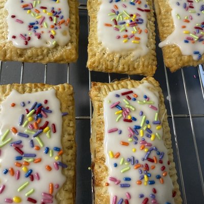 Sourdough Poptarts Strawberry Filling (4 Pack) 