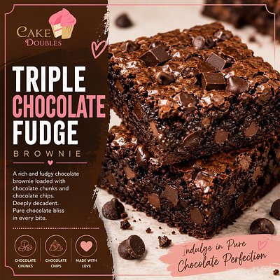 Triple Chocolate Fudge
