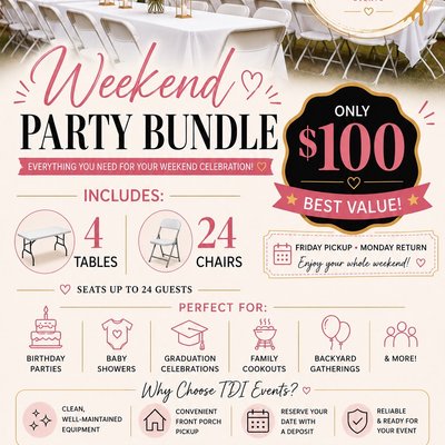 Luxe Weekend Party