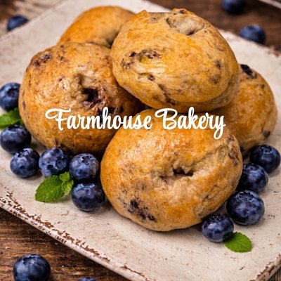 Blueberry Bagels 