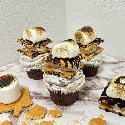 S’mores Cupcakes