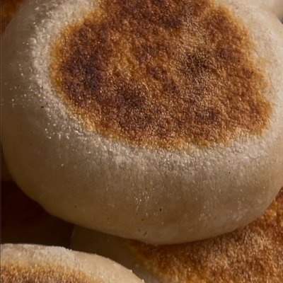 Sourdough English Muffins