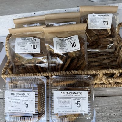 Brown Butter Chocolate Chip Cookies - Mini Snack Bag