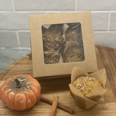 Pumpkin Sourdough Muffins (pack Of 4) 