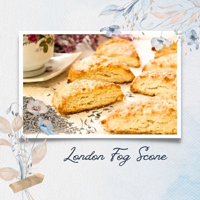 [GF] London Fog Scones (6 for $15 • 12 for $30)