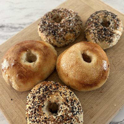 Sourdough Bagels - Half Dozen 
