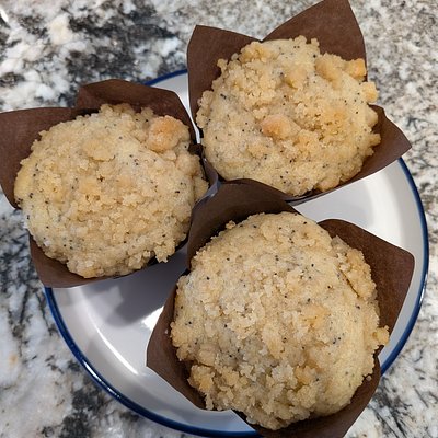 Lemon Poppy Seed Muffins (6)