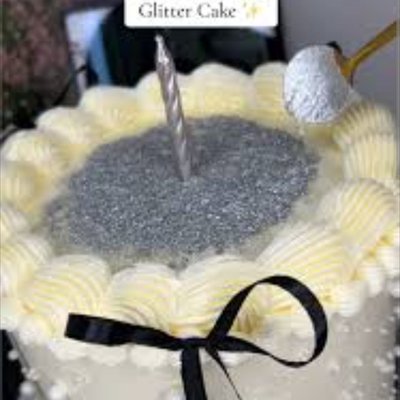 Glitter Cake