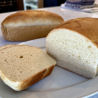  Homemade White Bread (1 Loaf)