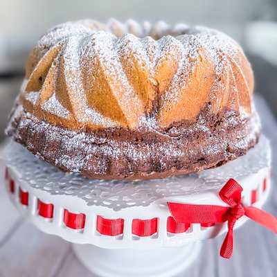 Marble Bundt Cake - large