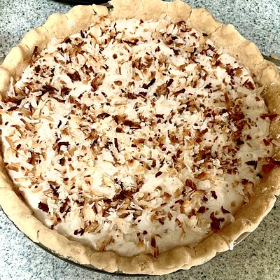 Allergy Coconut Cream Pie