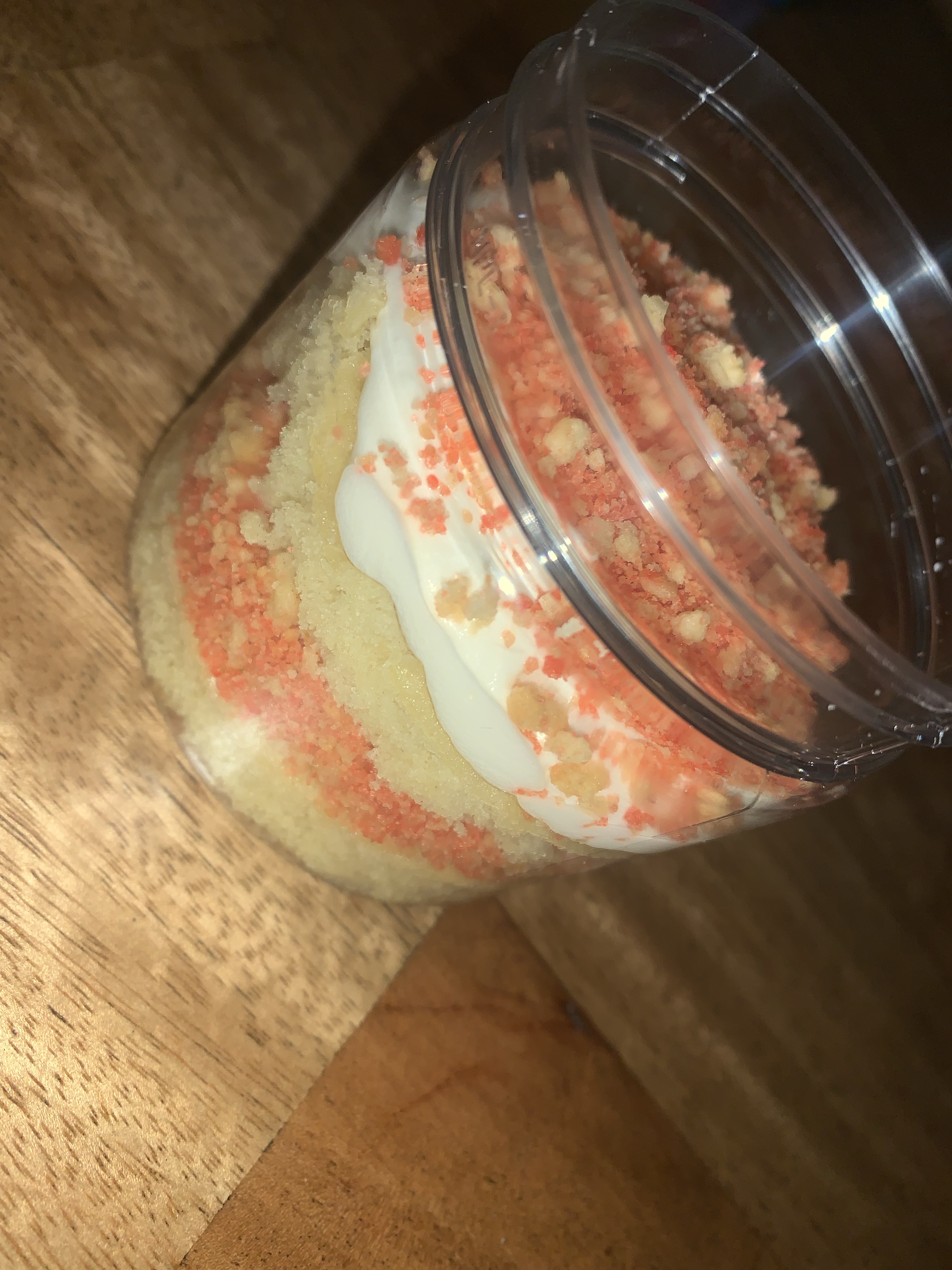 Strawberry Crunch Cupcake 