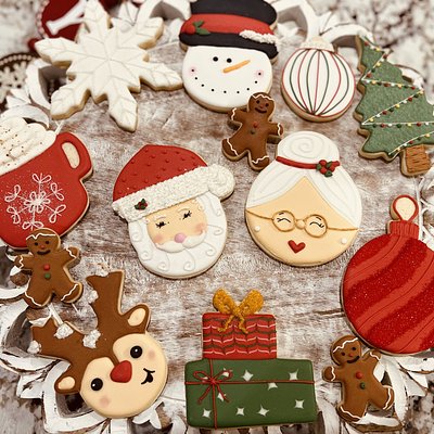 Assortment Of Christmas Cookies (by The Dozen) 
