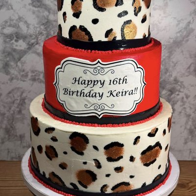 3 Tier Wedding Cake