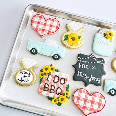 Custom Decorated Sugar Cookies 