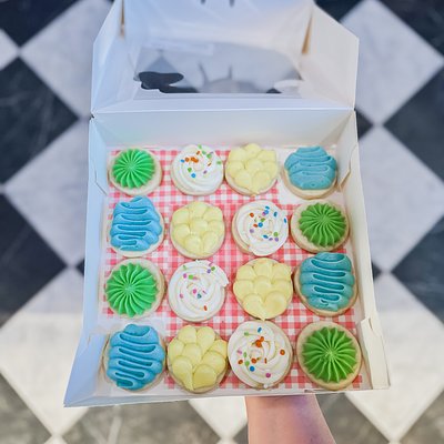 Custom Frosted Mini Sugar Cookies - 1 Doz