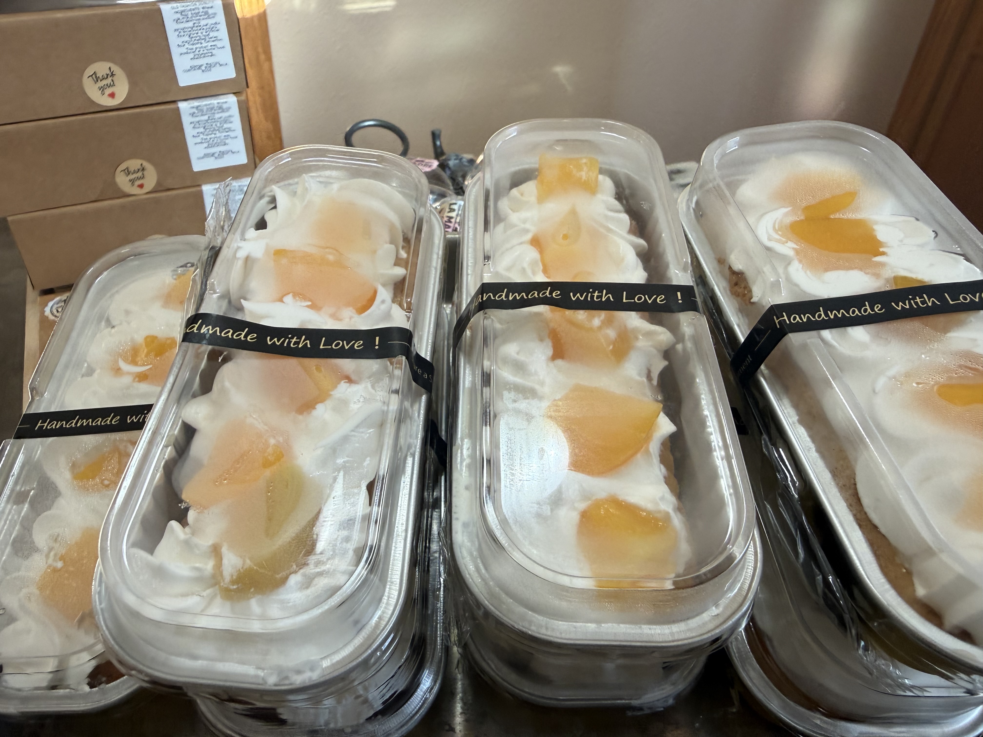 Peach Tres Leches Mini