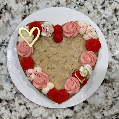 8” Heart Cookie Cake