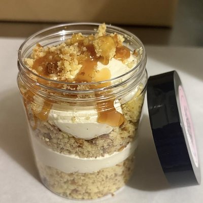 Caramel Cake Jars