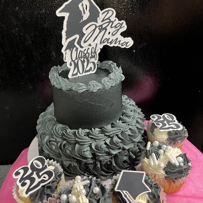 Mini Two Tier Cake 4” + 6”