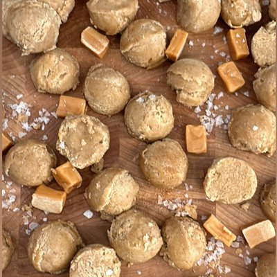 Brown butter, salted caramel snickerdoodles